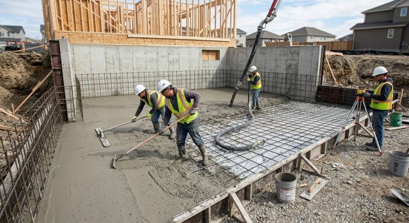 Basement Concrete Installation in Great Neck, NY