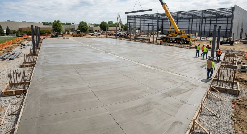 Commercial Slab Construction in Alpine, NJ