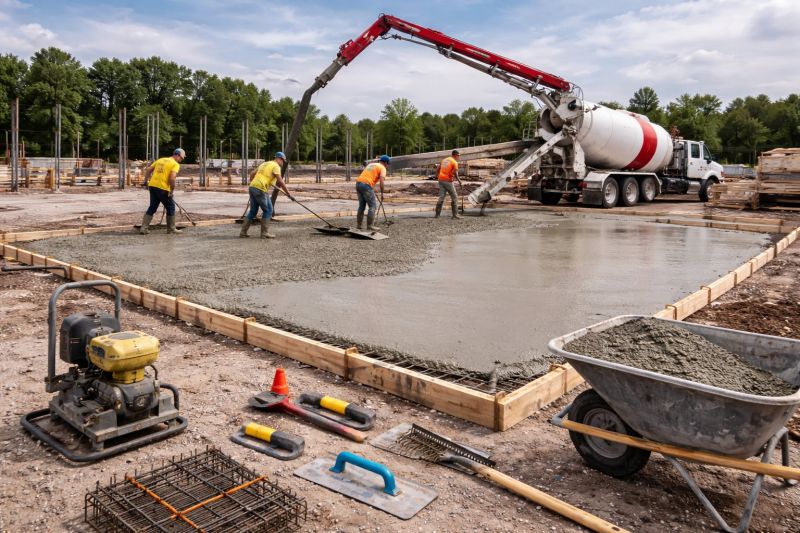 Commercial Slab Construction in Forest Hills, NY