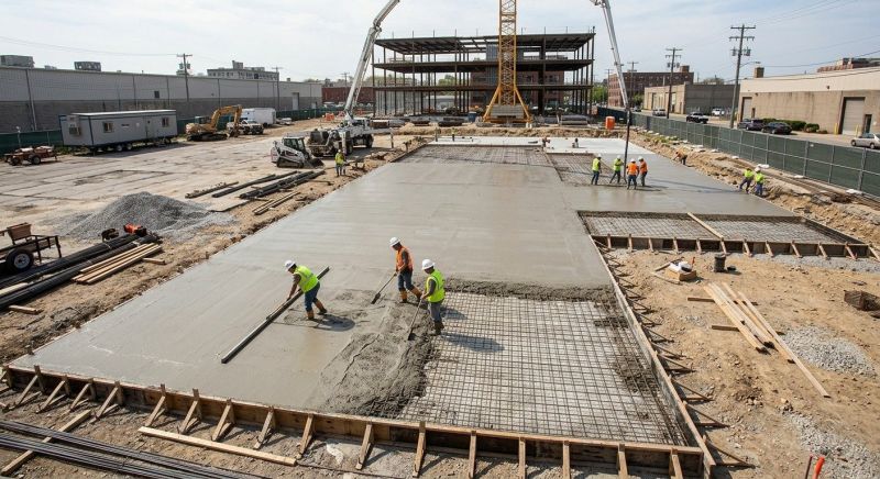 Commercial Slab Construction in Hudson County, NJ