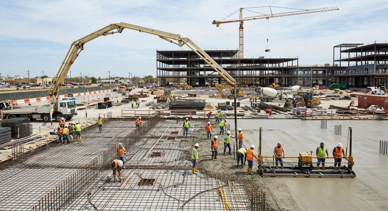 Commercial Slab Construction in Maywood, NJ