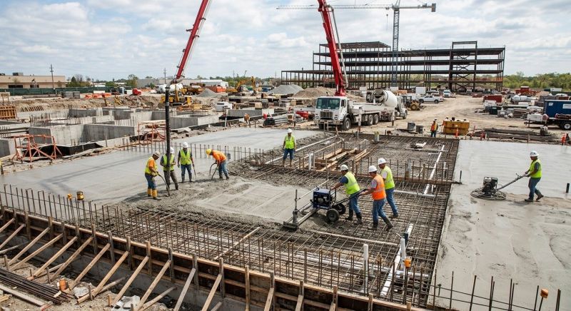 Commercial Slab Installation in Bergen County, NJ