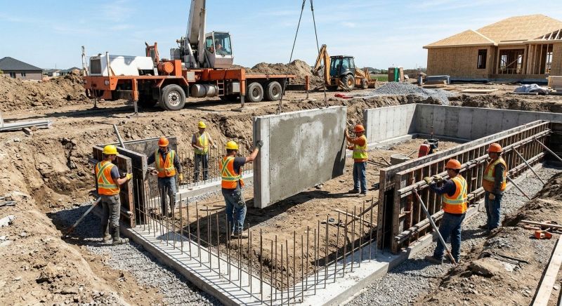 Foundation Wall Pouring in Eastchester, NY