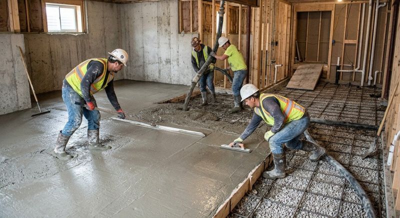 Basement Concrete Installation in South Hackensack, NJ